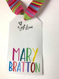 Colorful Gift Tags for any occassion