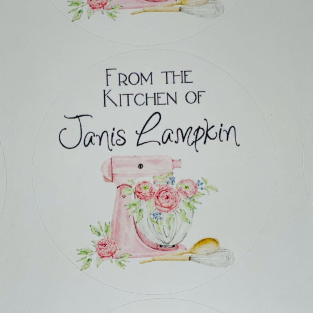 Kitchen Stickers – Baby Face Design