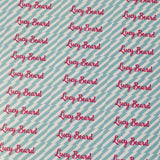 Personalized striped colored Clothes labels