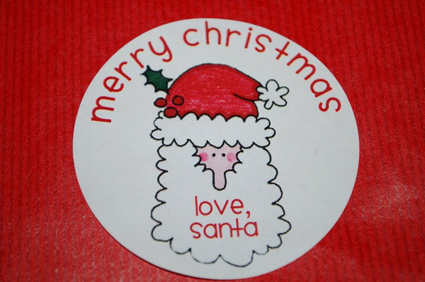 Santa Stickers