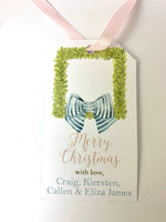 Personalized Christmas tags